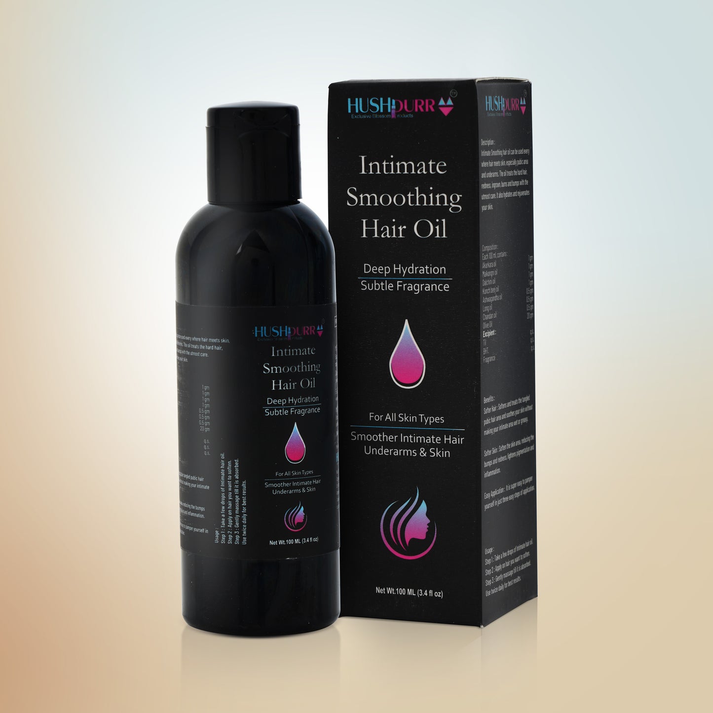 Intimate Smoothing Hair Oil