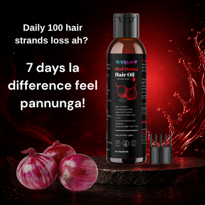 Red Onion Hair Oil