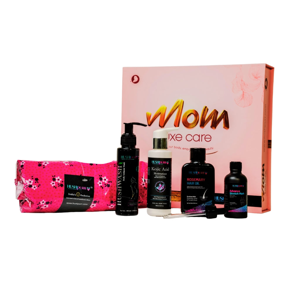 Post Pregnancy Mom Care Combo with Kurti and Self Care Essentials