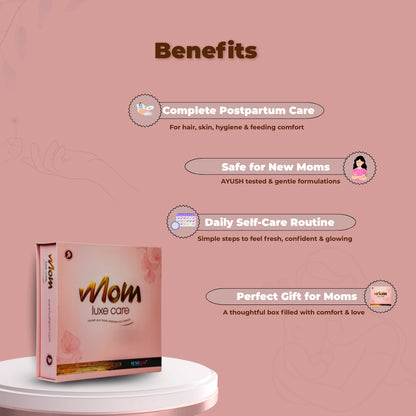 Post Pregnancy Mom Care Combo with Kurti and Self Care Essentials