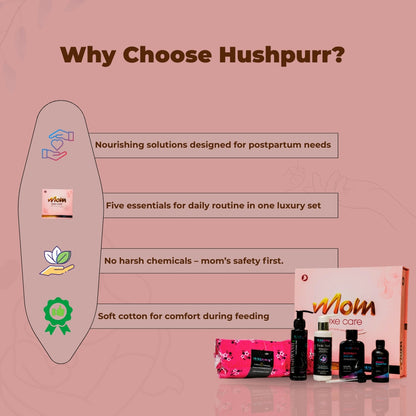 Post Pregnancy Mom Care Combo with Kurti and Self Care Essentials