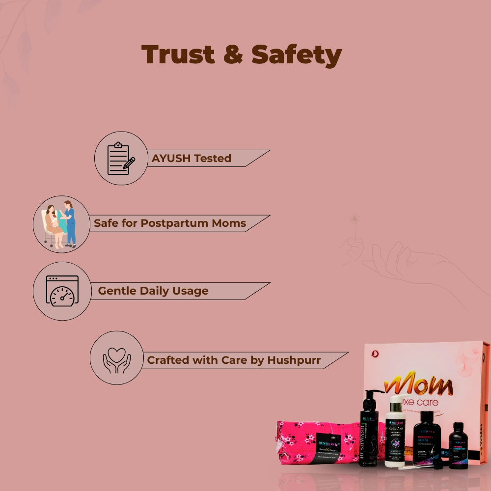 Post Pregnancy Mom Care Combo with Kurti and Self Care Essentials