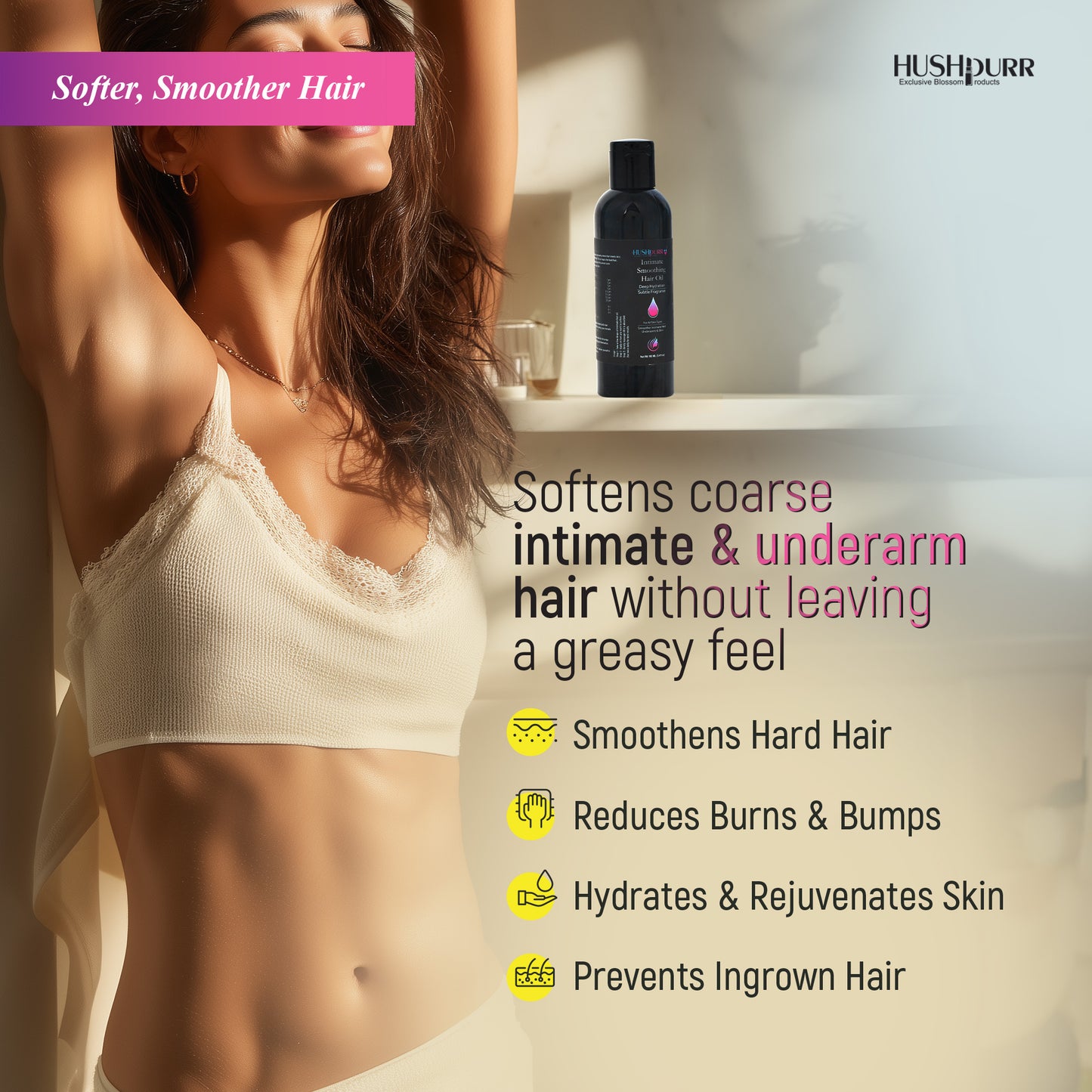 Intimate Smoothing Hair Oil