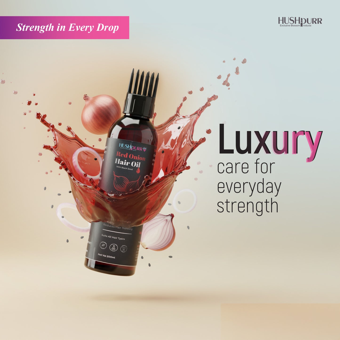 Red Onion Hair Oil