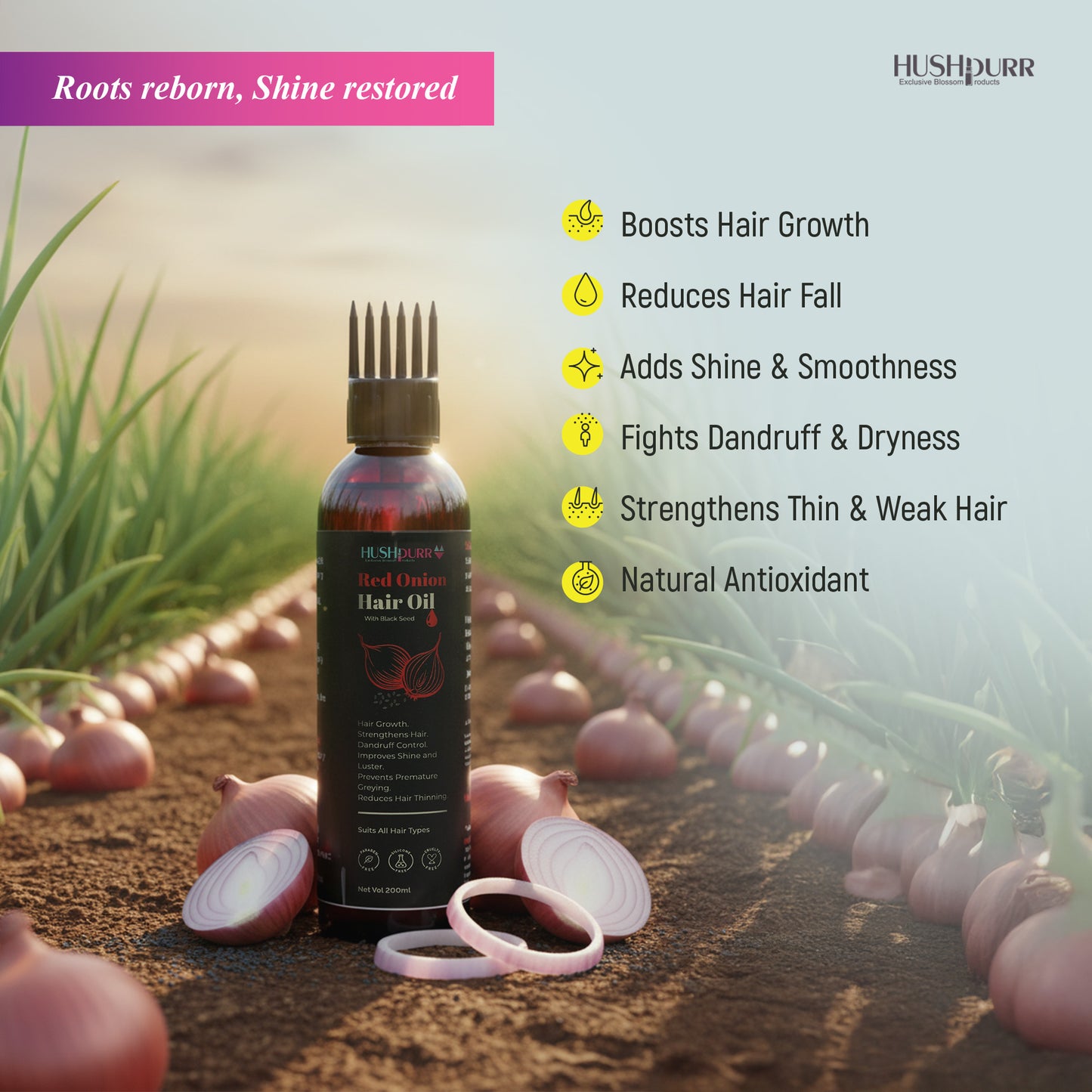 Red Onion Hair Oil
