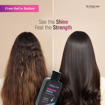 Keratin Hair Repair Combo with Rosemary Oil ,Shampoo & Conditioner (Pack of 3)