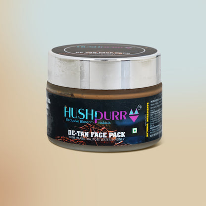 De Tan Face Pack removes sun tan and brightens skin – HushPurr
