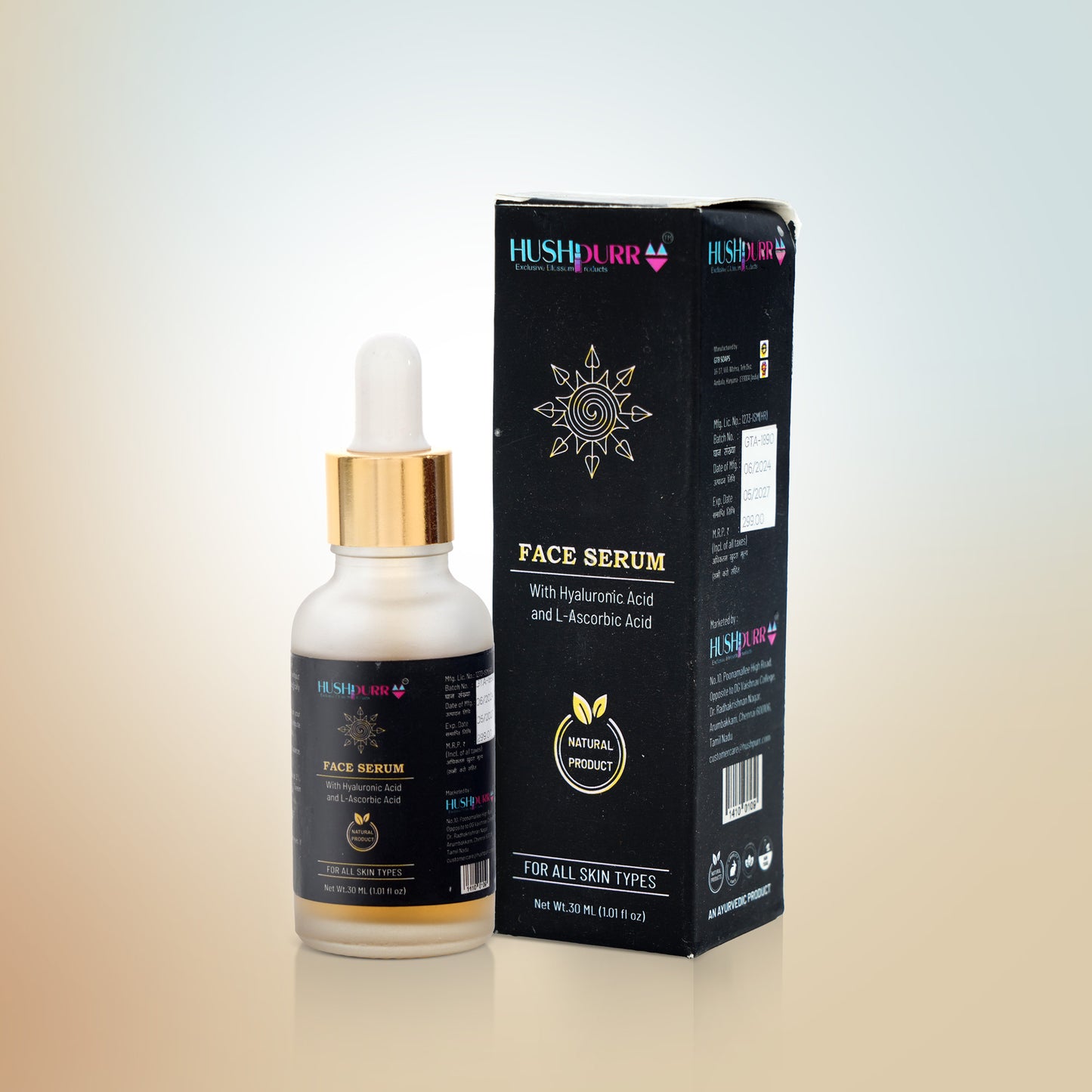 Hydrating face serum for glowing and radiant skin – HushPurr