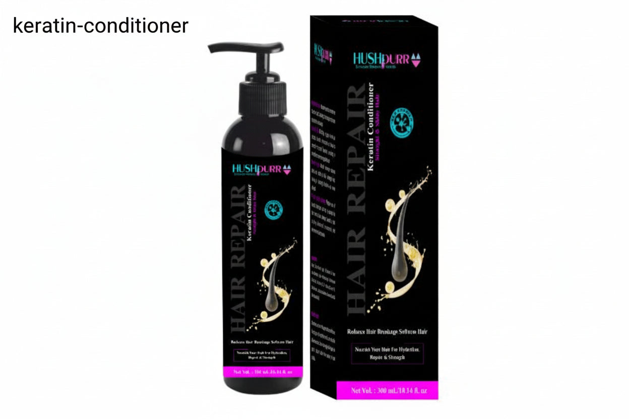 Keratin Hair Repair Combo with Rosemary Oil ,Shampoo & Conditioner (Pack of 3)